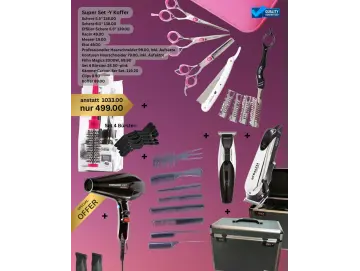 Super Set -Y-pink - Koffer, Coiffeure, Barber, Lernende