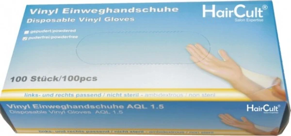 VINYLHANDSCHUHE 100 ST.