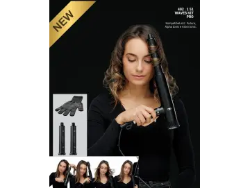 WAVES KIT PRO – Professionelles Locken- & Wave-Set als Föhn-Aufsatz mit Halte-Clip