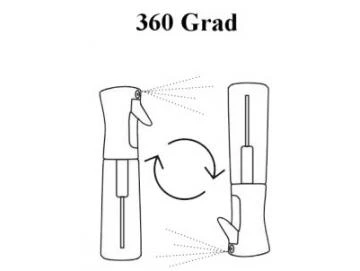Wasser-Sprühflasche-schwarz